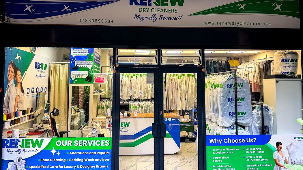 Our shopfront on Cellini Street, Nine Elms, London SW8